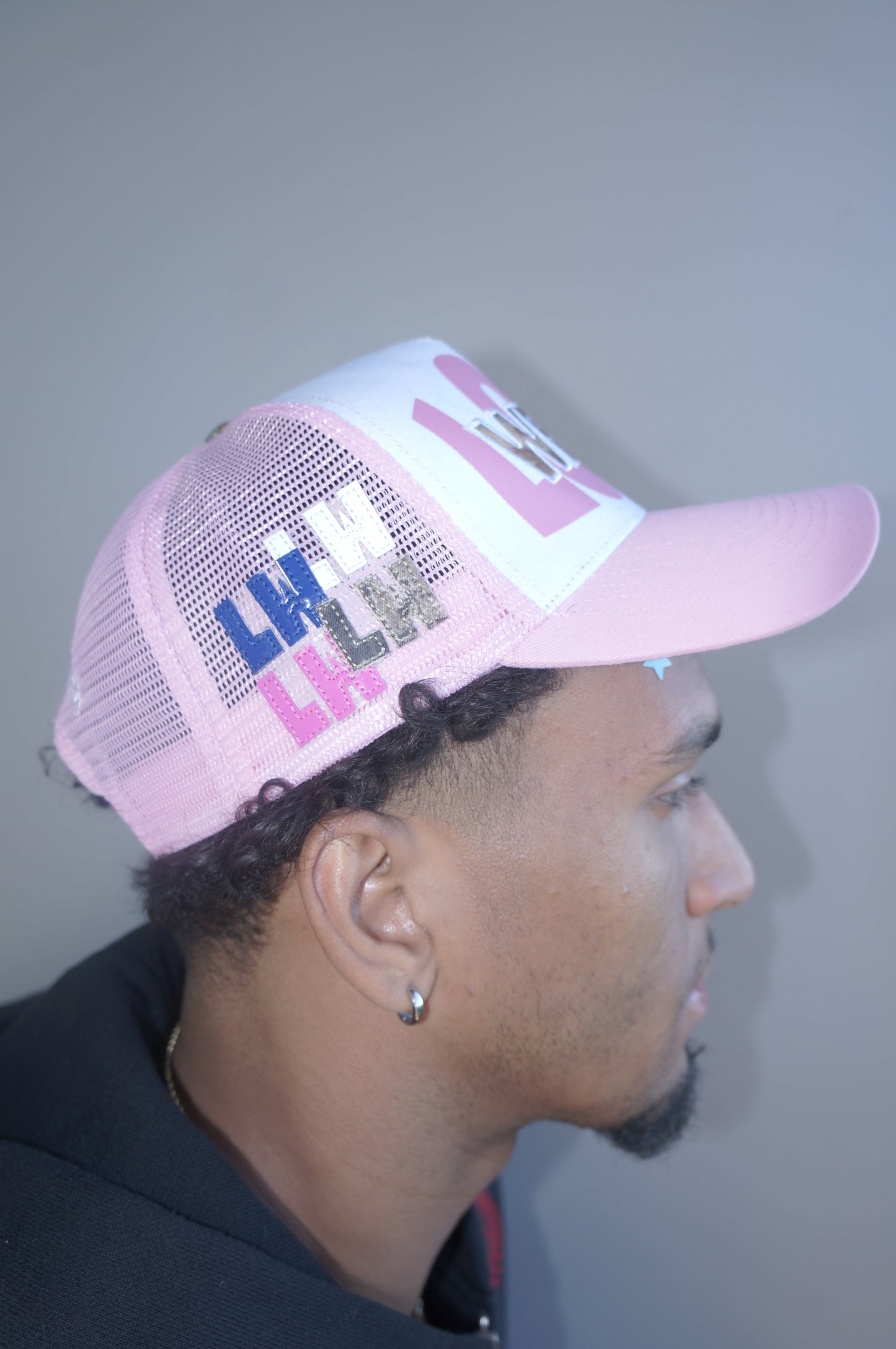 Trucker Hat (Powder Pink)