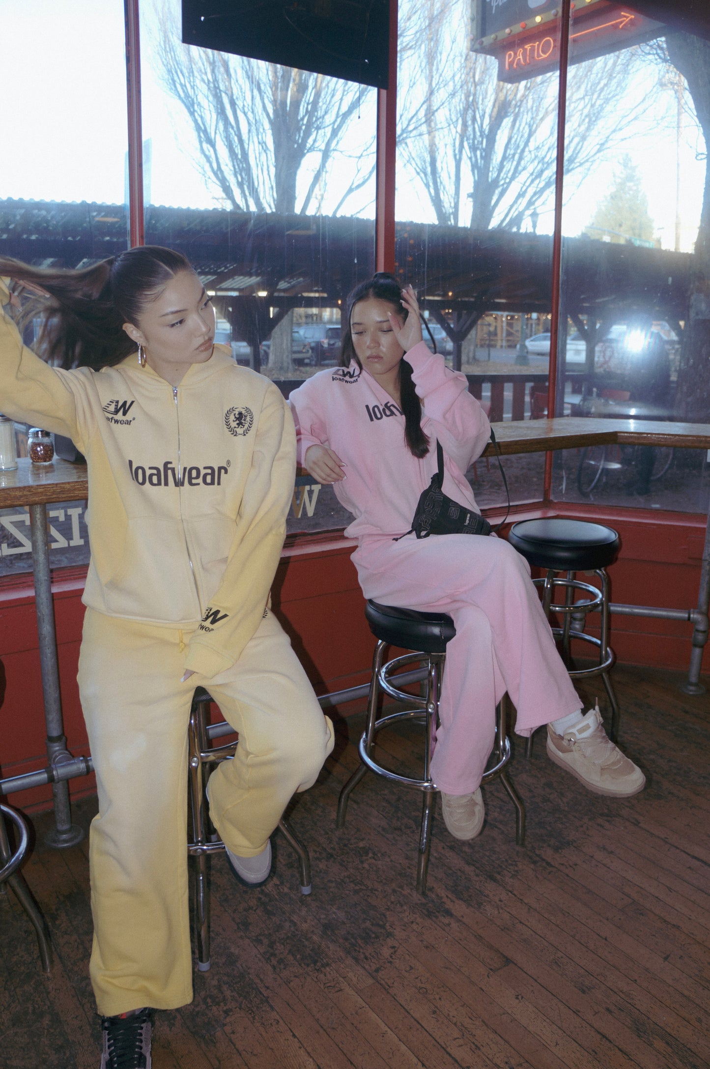 LW fútbol sweats, "tuscan sun"