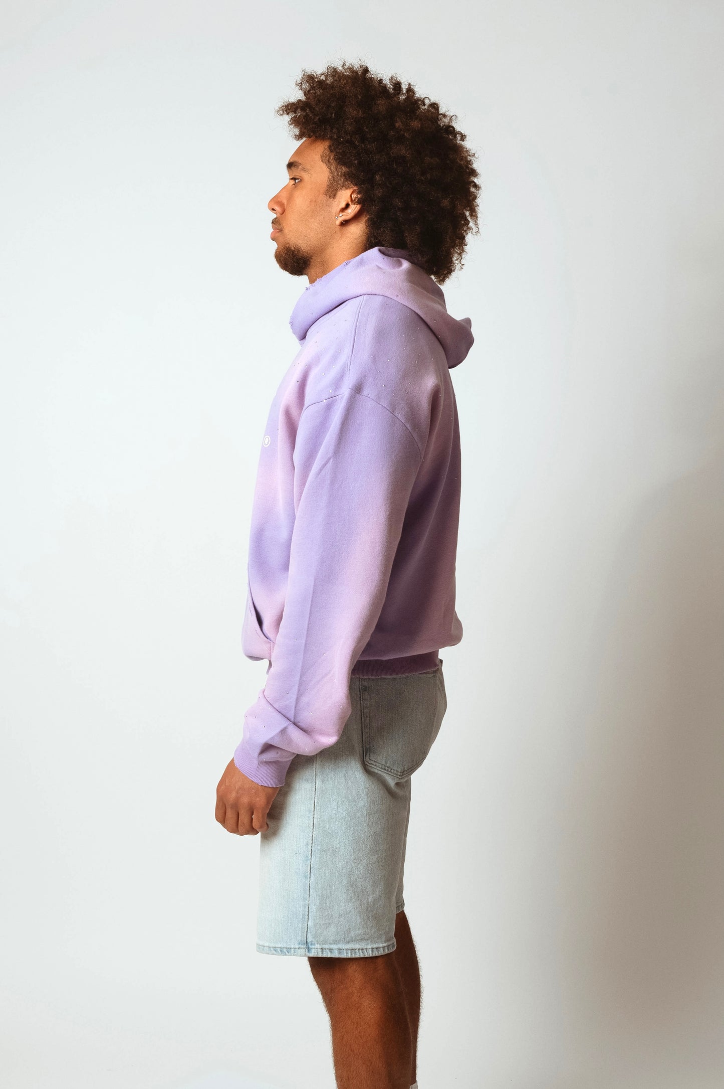 LW reflection hoodie, "amethyst"