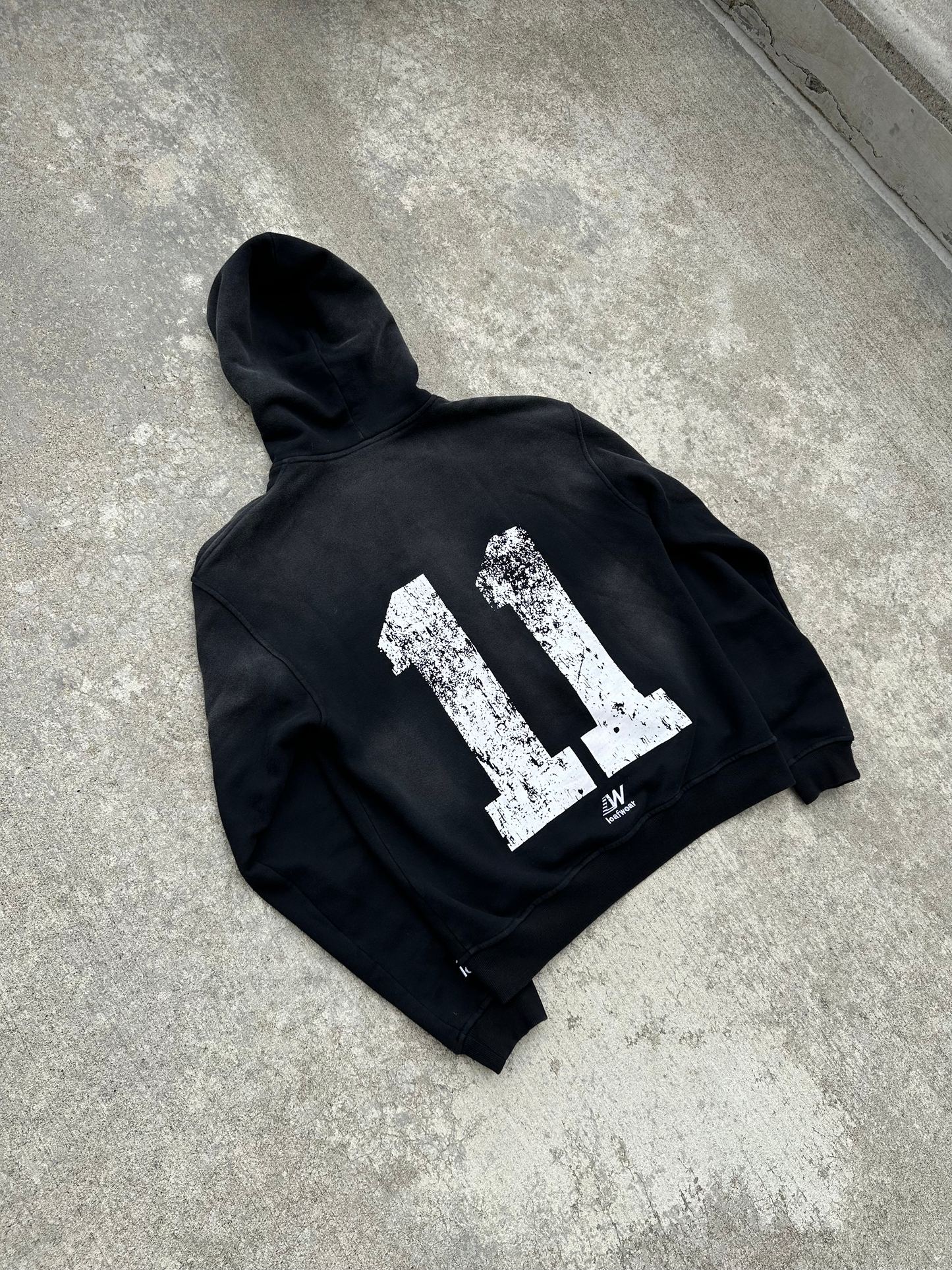 LW fútbol hoodie, "charcoal"