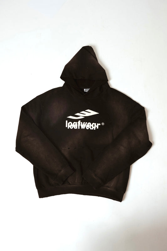 LW reflection hoodie, "noiré"