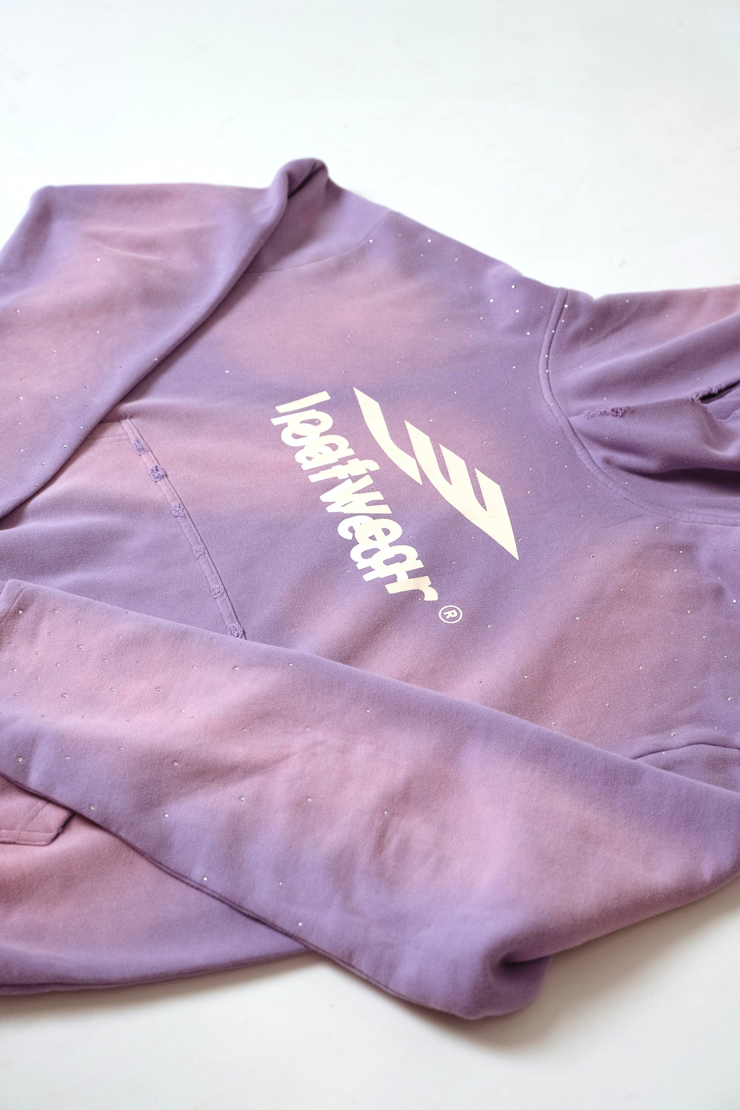 LW reflection hoodie, "amethyst"