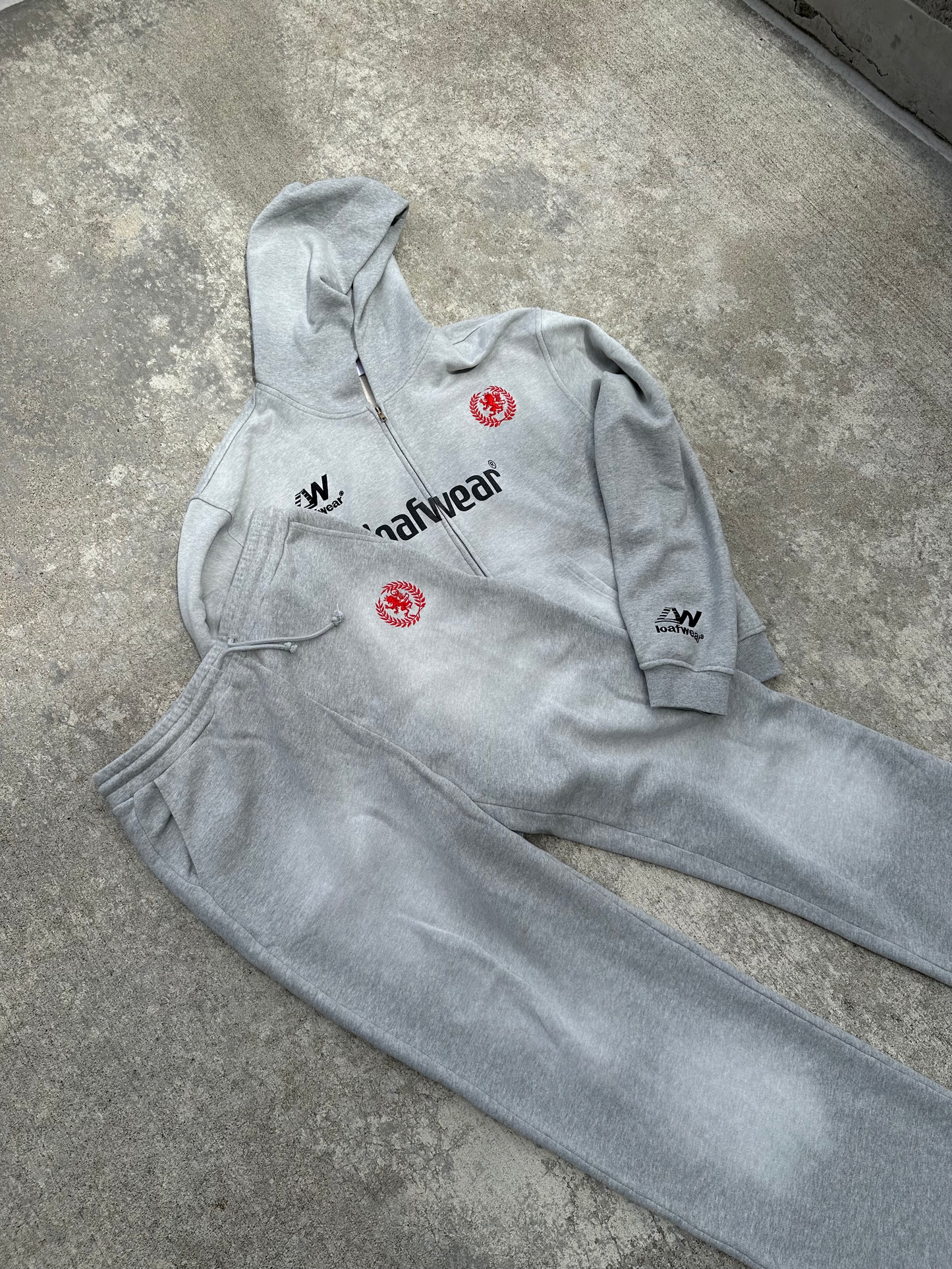 LW fútbol sweats, "cement"