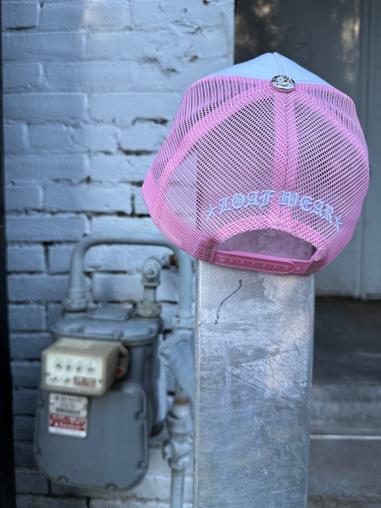 Trucker Hat (Powder Pink)
